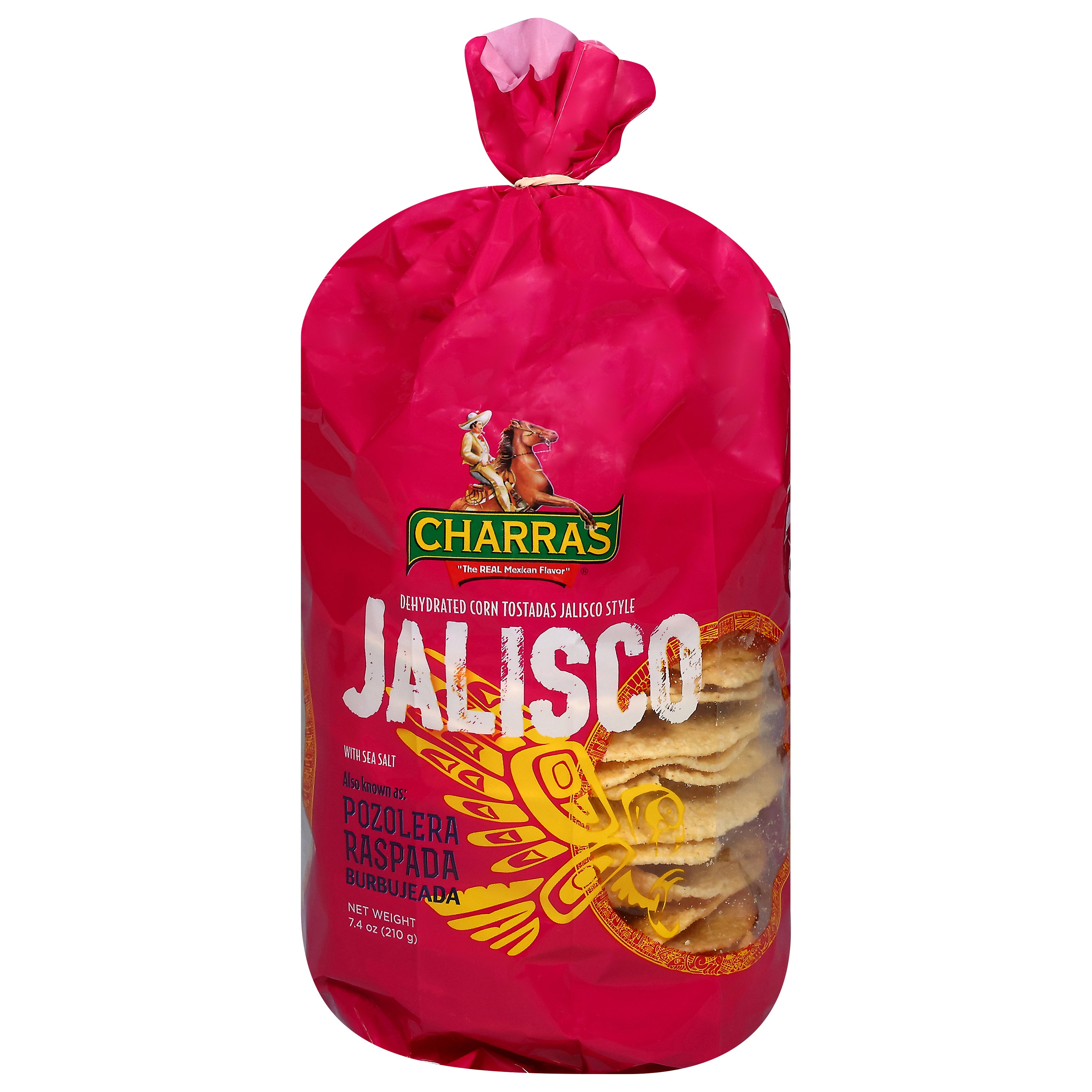 Charras Jalisco Style Corn Tostadas 7.4 oz - Case of 8