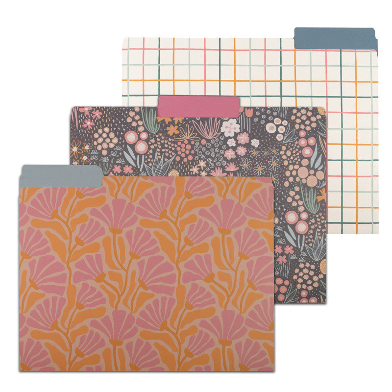 Signature Series™ File Folders, Assorted Designs, Pack of 6