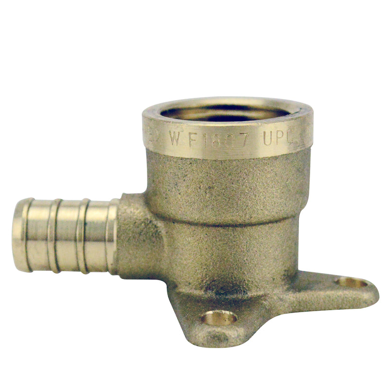 APOLLO - Apollo 1/2 in. PEX Barb in to X 1/2 in. D FPT Brass Drop Ear Elbow