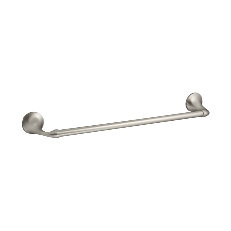 KOHLER - Kohler Elliston Brushed Nickel Silver Towel Bar 18 in. L Metal