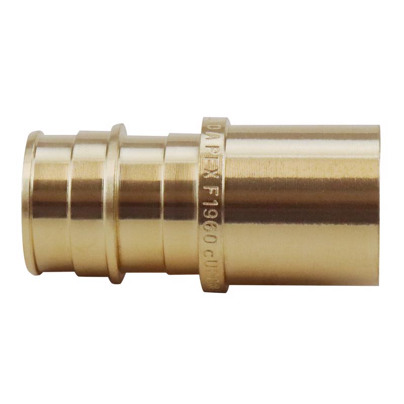 APOLLO - Apollo PEX-A 3/4 in. PEX Barb in to X 3/4 in. D Sweat Brass Male Adapter