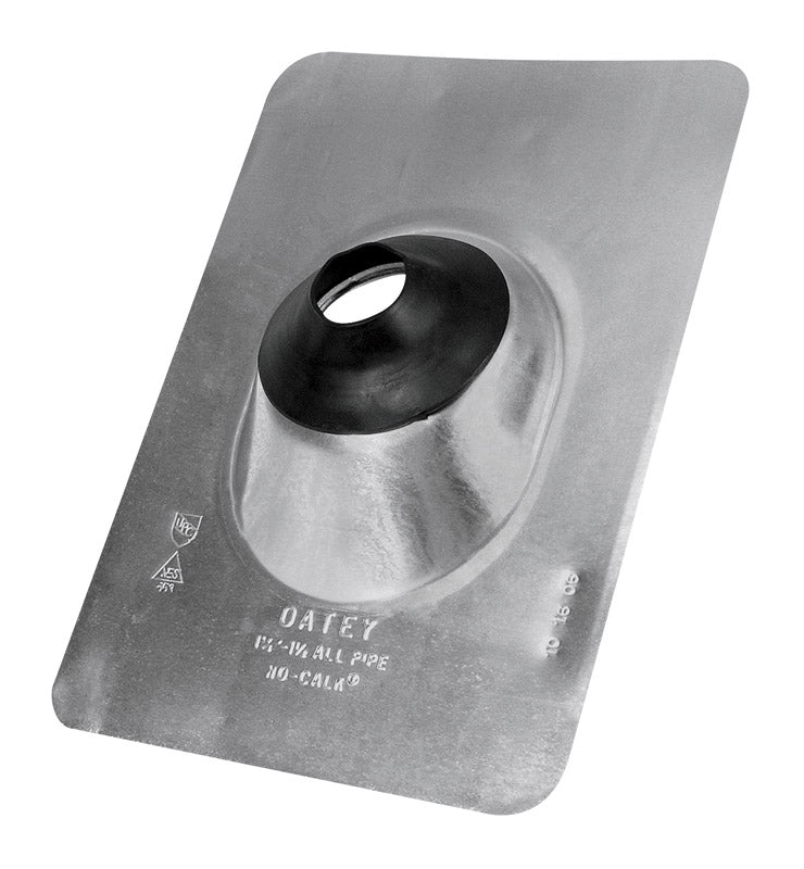 OATEY - Oatey No-Calk 9 in. W X 12-1/2 in. L Aluminum Roof Flashing Silver - Case of 6