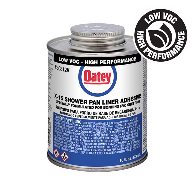 OATEY - Oatey X-15 Green Solvent Cement For PVC 16 oz