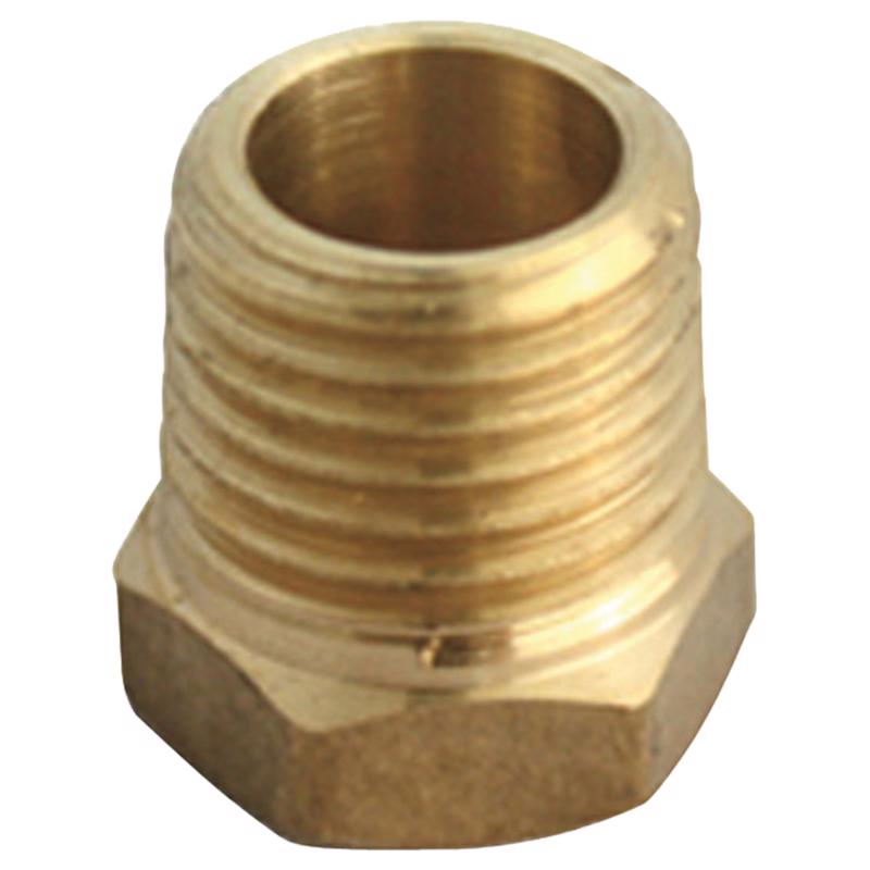 0 - 1 in. MPT X 1/4 in. D FPT Brass Hex Bushing - Case of 5