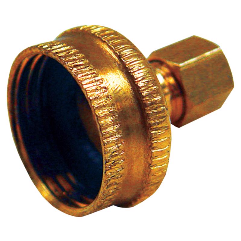 0 - Brass 3/4 in. D X 1/4 in. D Adapter 1 pk - Case of 5
