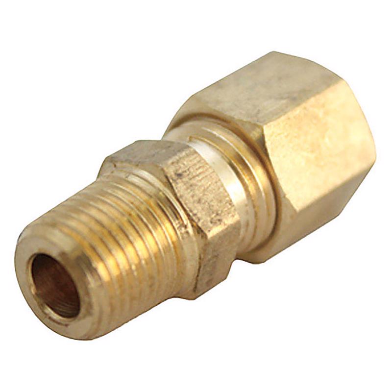 0 - 3/4 in. Compression X 3/4 in. D MPT Brass Connector - Case of 5