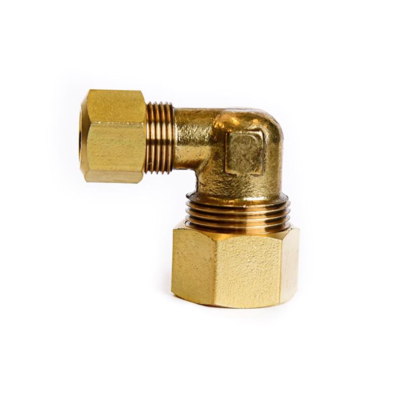 ATC - ATC 5/8 in. Compression X 3/8 in. D Compression Brass 90 Degree Elbow