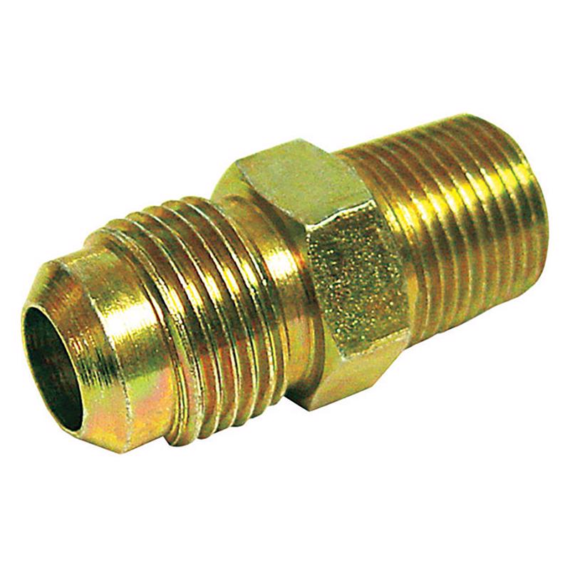 0 - 3/8 in. Flare X 1/8 in. D Male Brass Adapter - Case of 5