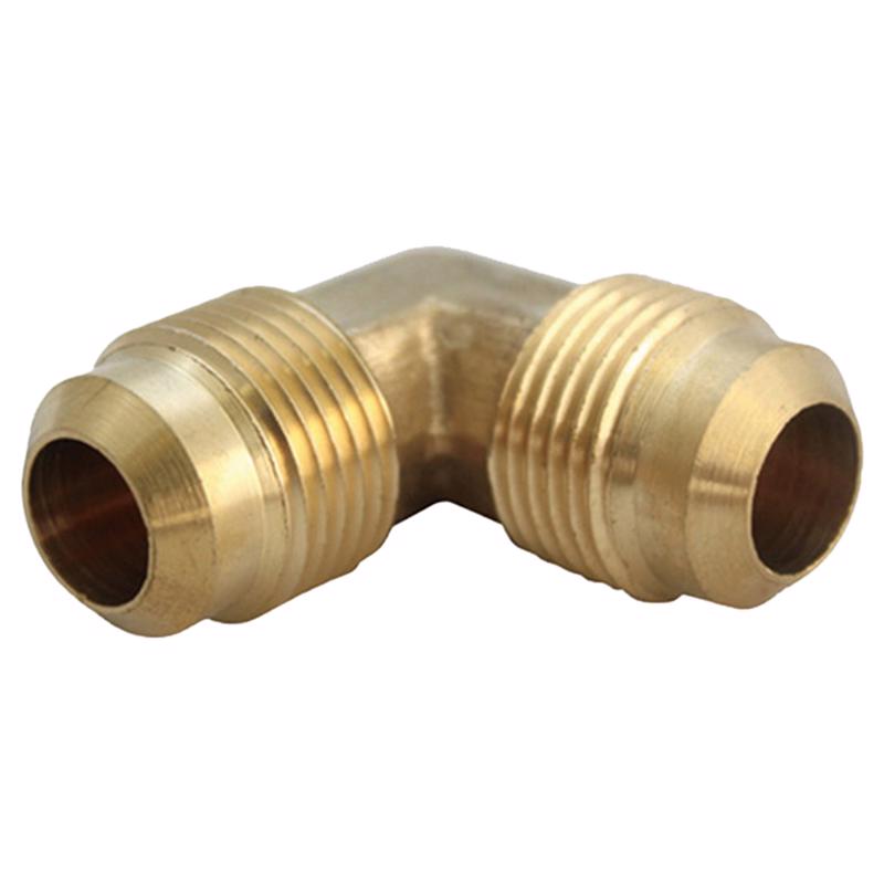 0 - 5/8 in. Flare X 5/8 in. D Flare Brass 90 Degree Elbow - Case of 5