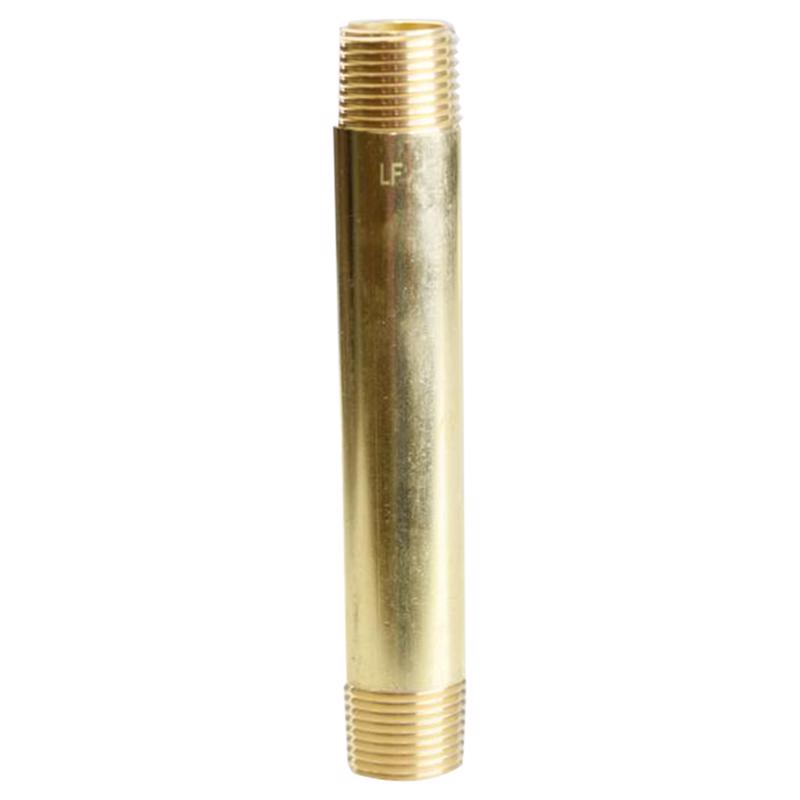 0 - 1/2 in. MPT X 1/2 in. D MPT Red Brass Nipple 5 in. L - Case of 5