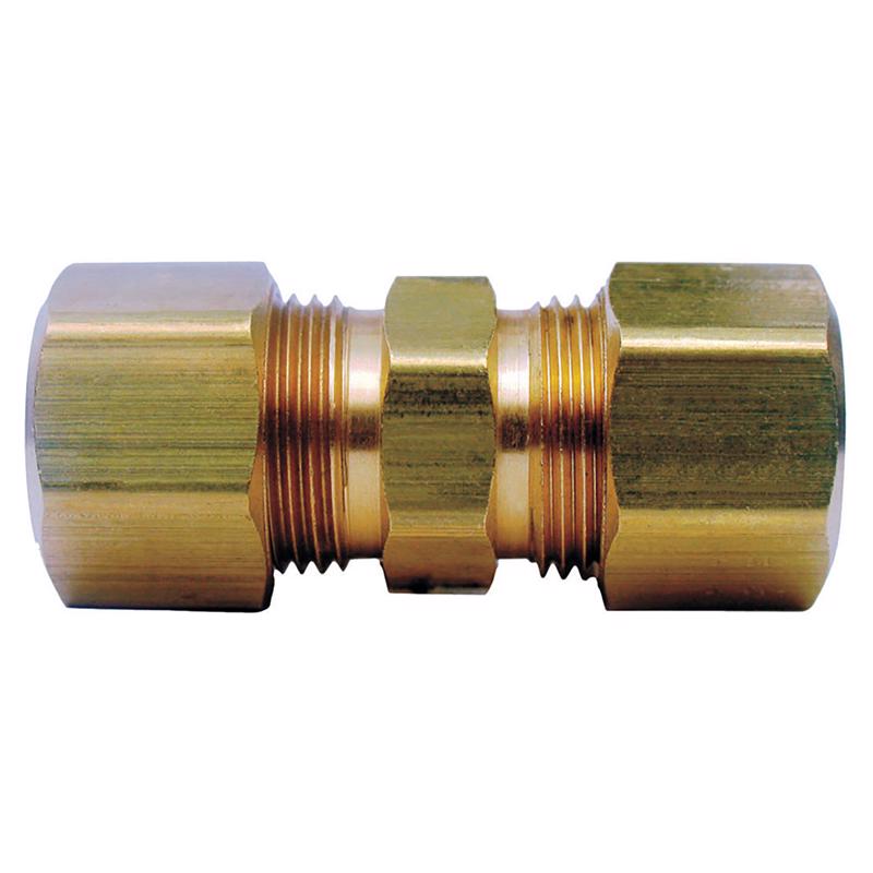 0 - 1/2 in. Compression X 1/2 in. D Compression Yellow Brass Union - Case of 5