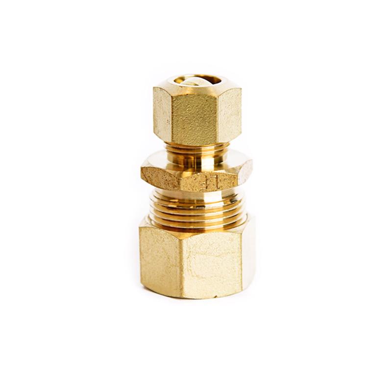 ATC - ATC 5/8 in. Compression X 3/8 in. D Compression Yellow Brass Union
