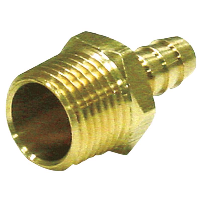 0 - Brass 1/2 in. D X 1/4 in. D Adapter 1 pk - Case of 5