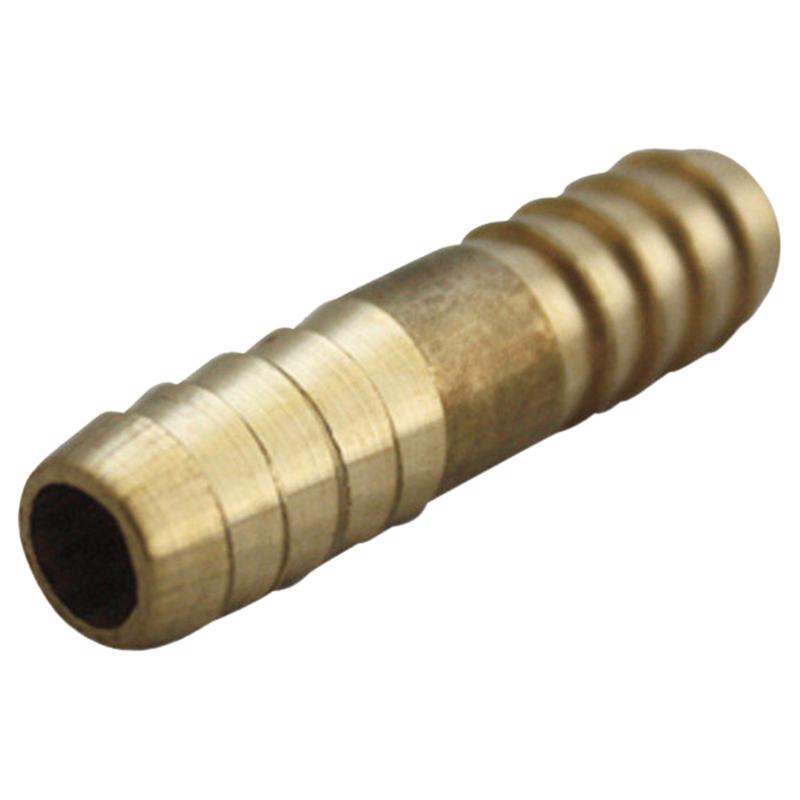 0 - Brass 3/16 in. D X 3/16 in. D Hose Mender 1 pk - Case of 5