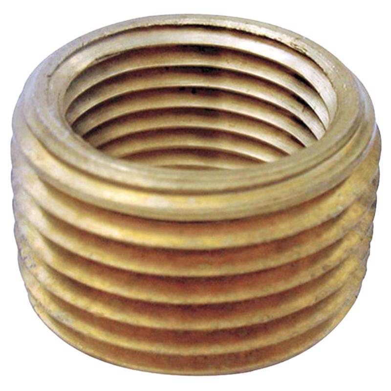 0 - 3/4 in. MPT X 1/2 in. D FPT Brass Pipe Face Bushing - Case of 5