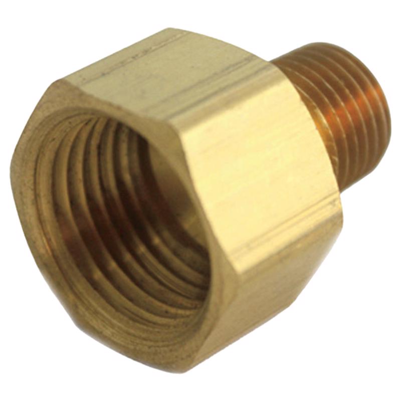 0 - 1/4 in. FPT X 1/8 in. D MPT Brass Reducing Coupling - Case of 5