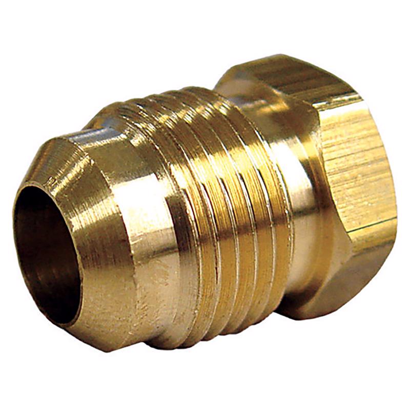 0 - 1/2 in. Flare Brass Hex Plug - Case of 5
