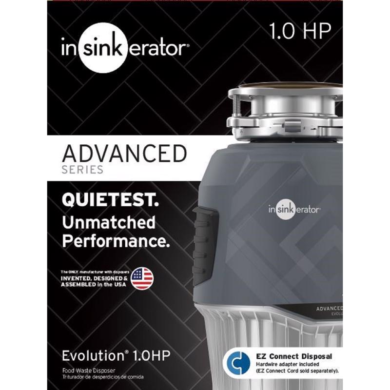 INSINKERATOR - InSinkErator Evolution 1 HP Continuous Feed Garbage Dis