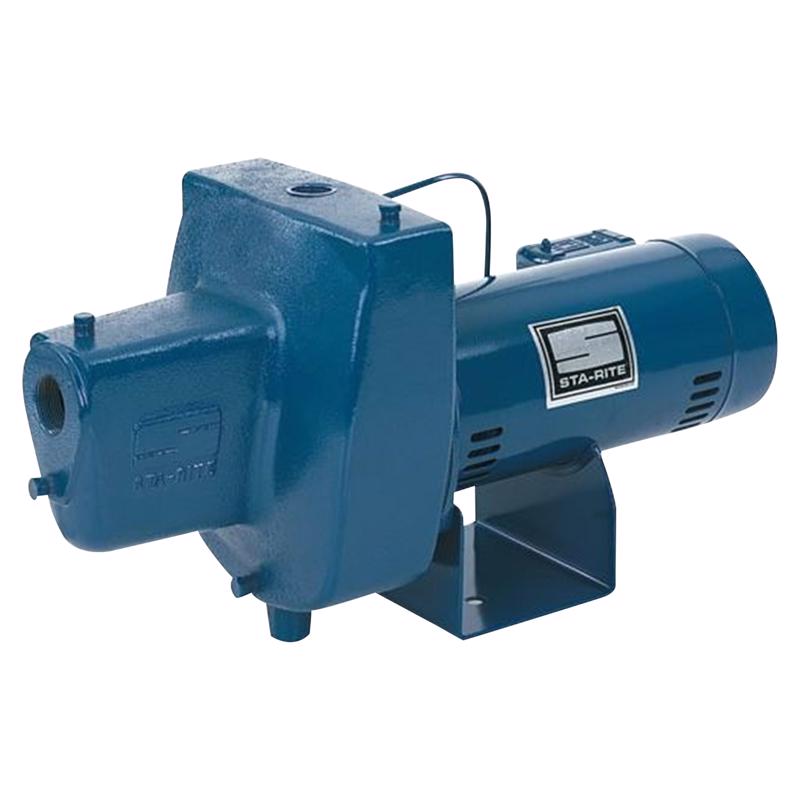 STA-RITE - Sta-Rite HN Series 1 HP 1650 gph Cast Iron Shallow Jet Well Pump