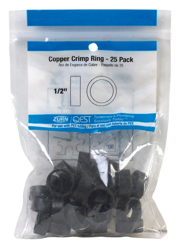 SHARKBITE - SharkBite 1/2 in. PEX X 1/2 in. D PEX Copper Crimp Ring