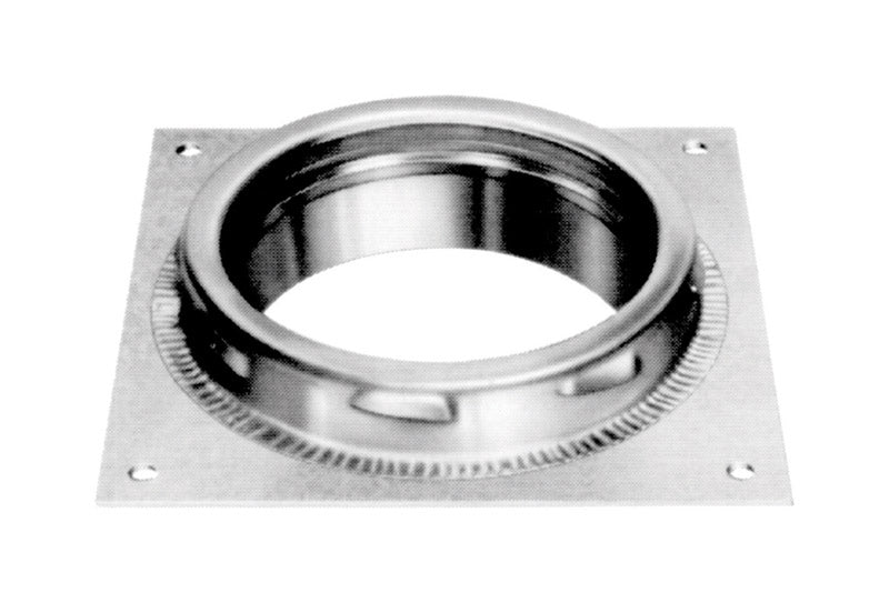 SELKIRK Selkirk 6 in. D 28 Ga. Stainless Steel Anchor Plate