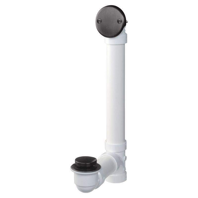 KEENEY - Keeney 1-1/2 in. D Chrome PVC Bath Drain