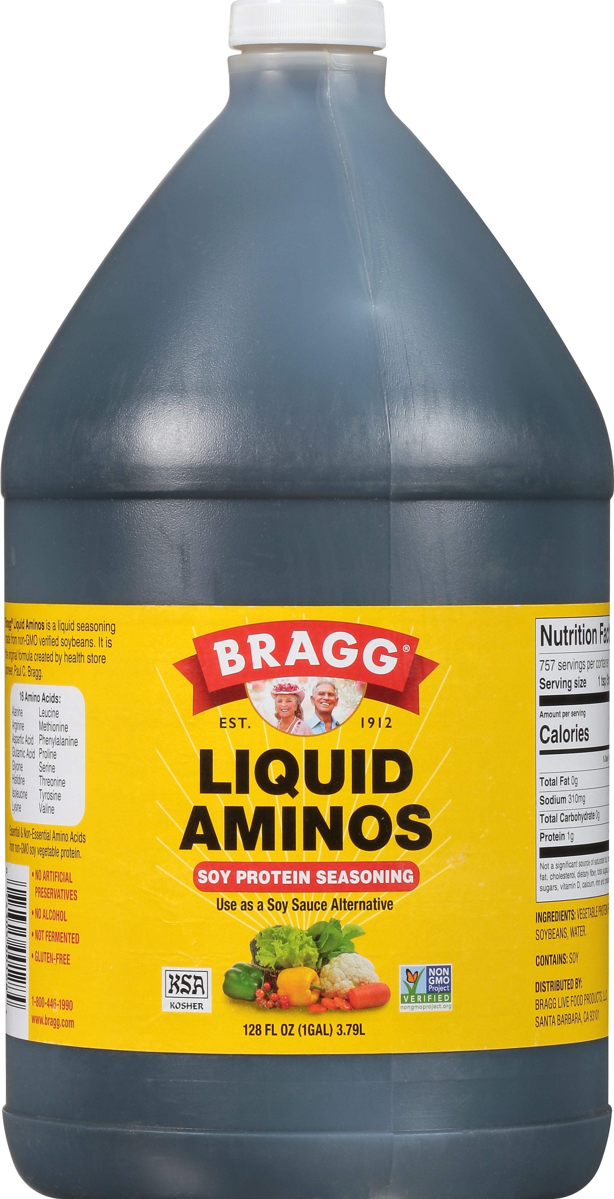 Bragg Liquid Aminos 128 oz - Case of 4