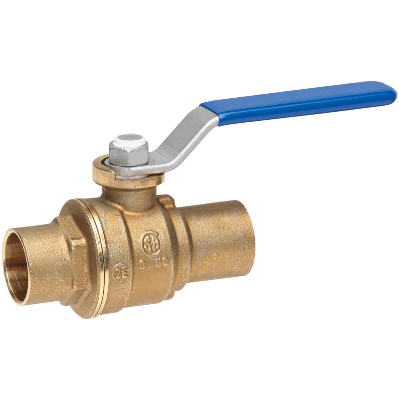 HOMEWERKS - Homewerks 1 in. Brass Sweat Ball Valve Full Port