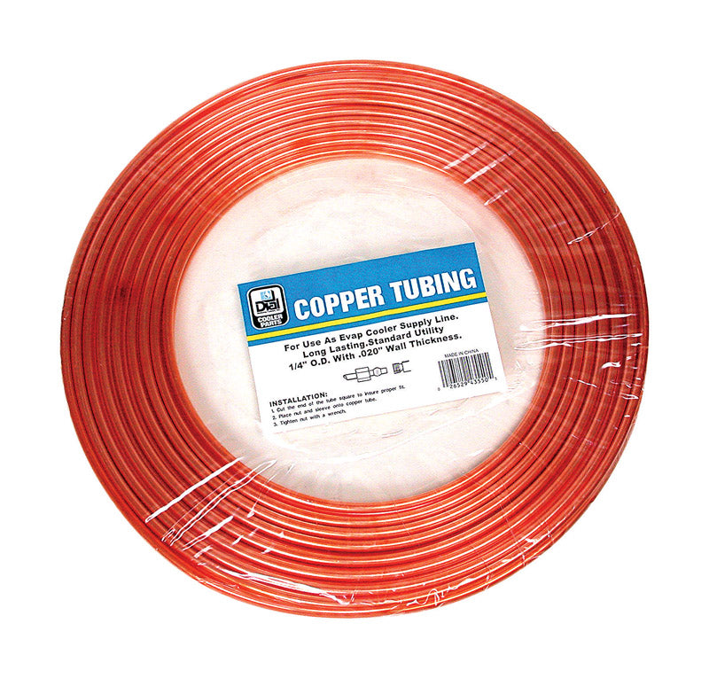 DIAL - Dial 1/4 in. H Orange Plastic Copper Tube