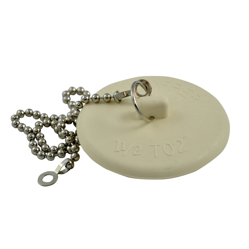 DANCO - Danco 1-3/8 in. White Rubber Tub Stopper