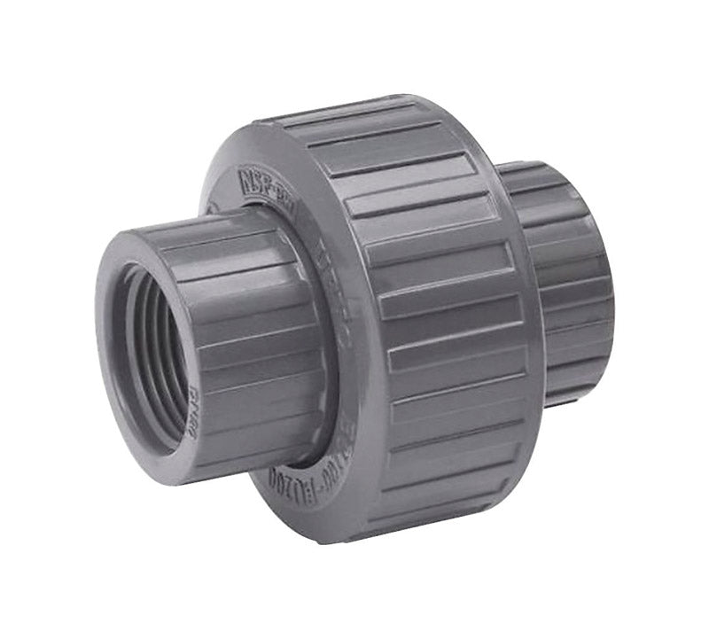 B&K - B&K ProLine Schedule 80 2 in. FIP each X 2 in. D FIP PVC Union 6 pk