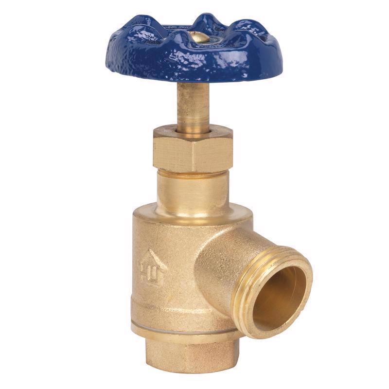 HOMEWERKS - Homewerks 1 in. FIP X 3/4 in. MHT Brass Garden Valve