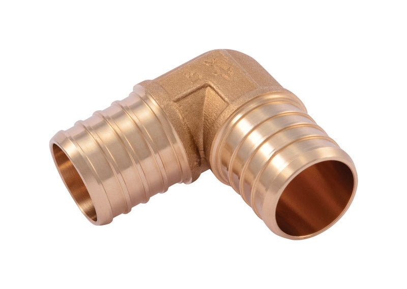 SHARKBITE - SharkBite 1 in. Barb X 1 in. D Barb Brass 90 Degree Elbow