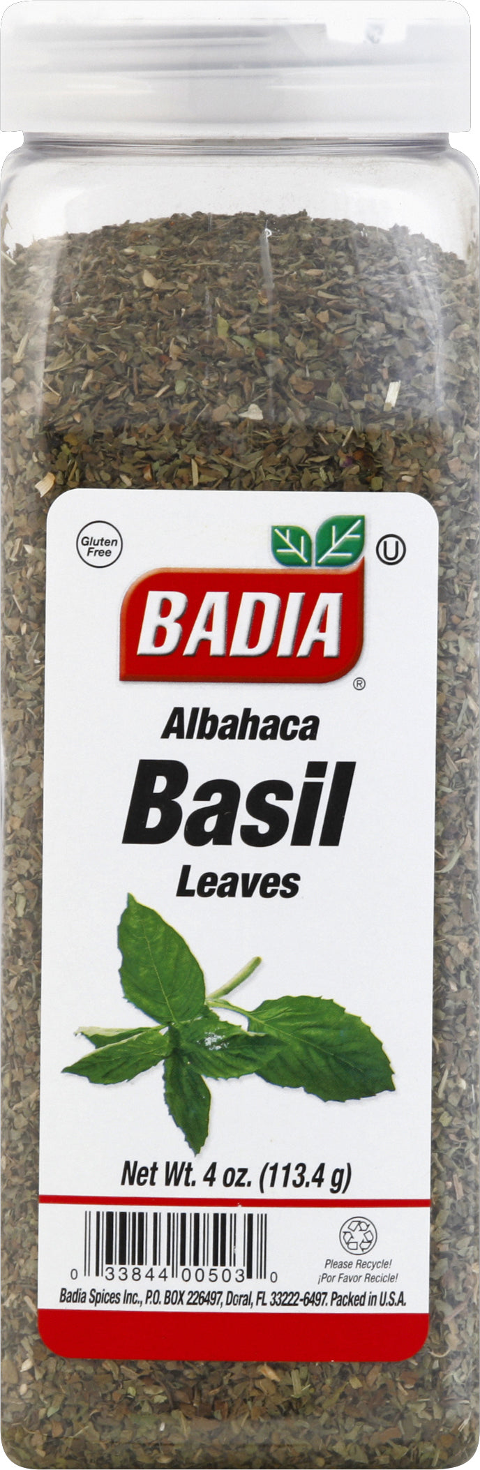 Badia Basil Leaves 4 oz - Case of 6