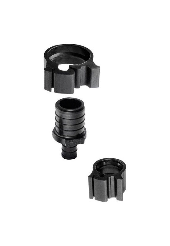 FLAIR-IT - Flair-It PEXLock 1 in. PEX X 1/2 in. D PEX Reducing Coupling with Clamps