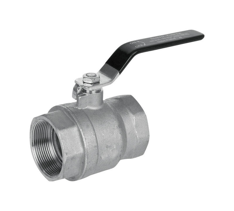 SMITH COOPER - Smith Cooper 1 in. Stainless Steel FIP Ball Valve Full Port