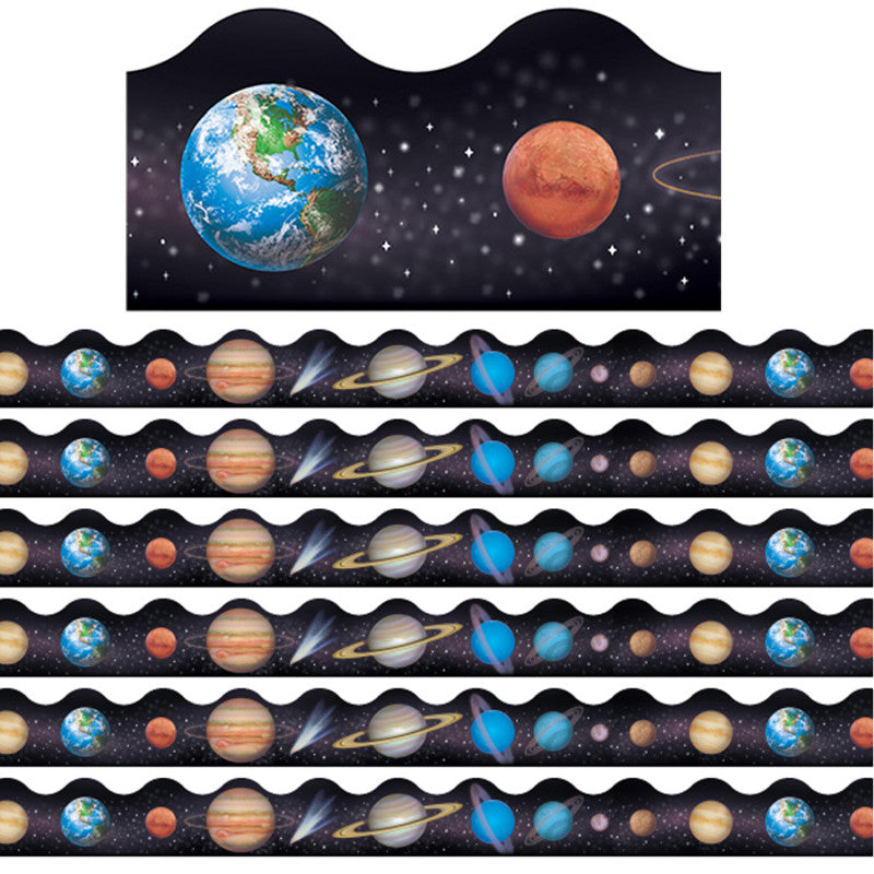 TREND - Solar System Terrific Trimmers®, 39 Feet Per Pack, 6 Packs