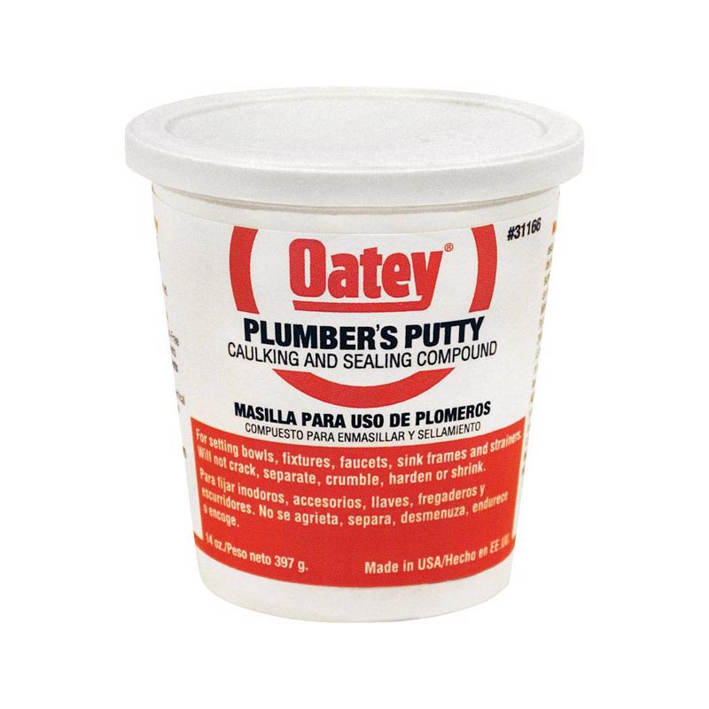 OATEY - Oatey White Plumbers Putty 14 oz