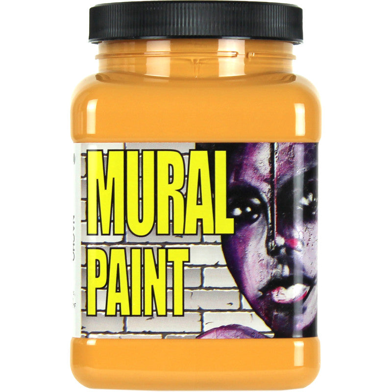 Mural Paint, Pint, Nacho (Yellow Orange)