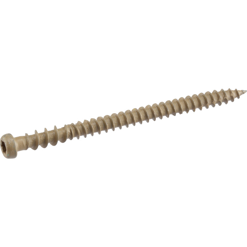 HILLMAN - Deck Plus No. 10 X 3 in. L Tan Star Flat Head Composite Deck Screws 1 lb