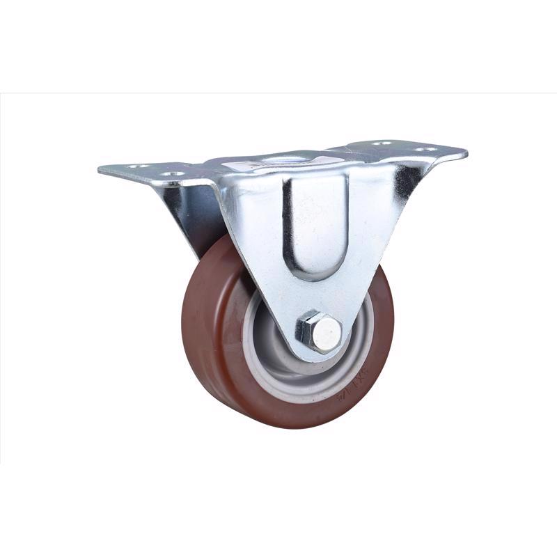 PROJEX - Projex 3 in. D Hard Rubber Rigid Caster 210 lb 1 pk