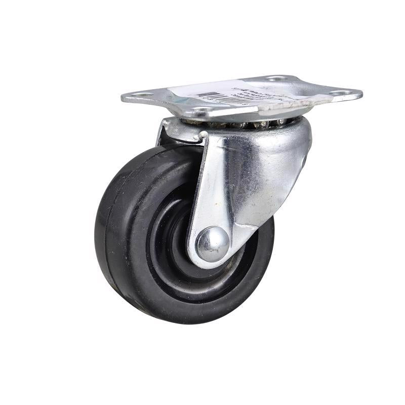 PROJEX - Projex 1-1/2 in. D Swivel Soft Rubber Caster 40 lb 1 pk