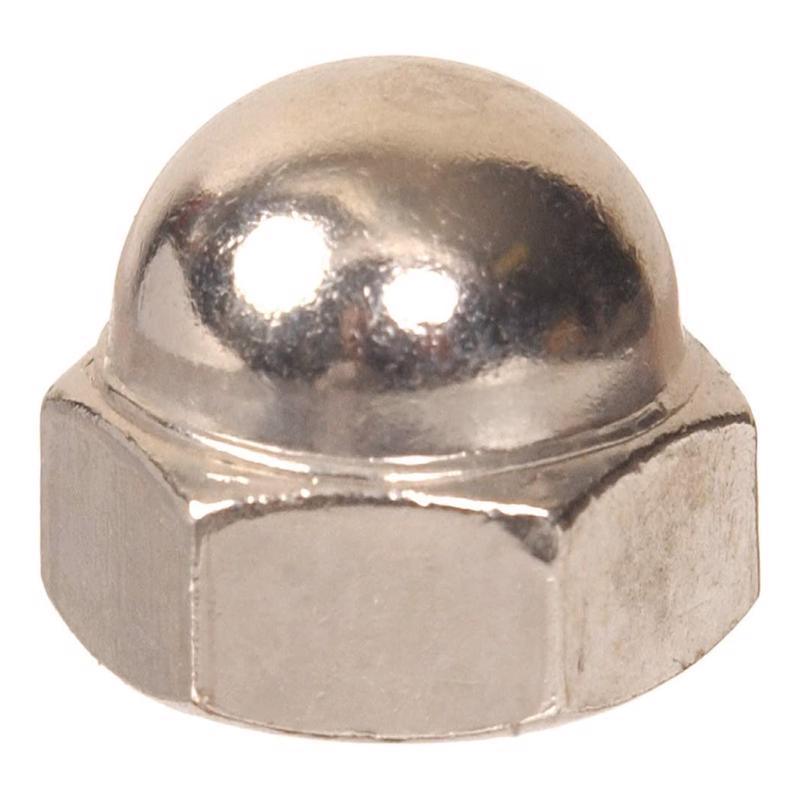 HILLMAN - Hillman #10-24 Nickel Steel USS Acorn Nut 100 pk