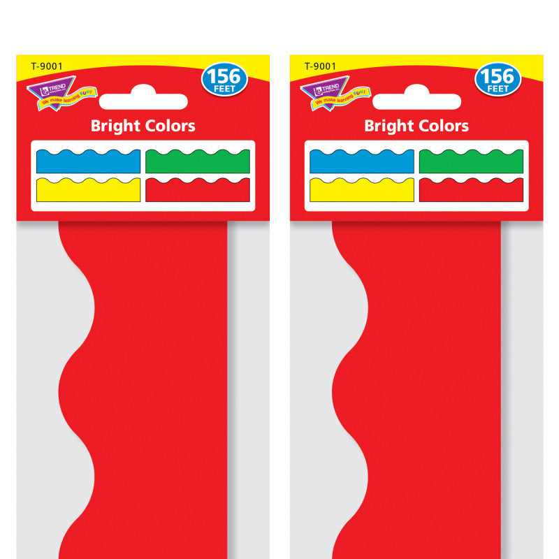 TREND - Bright Colors Terrific Trimmers® Variety Pack, 156 Feet Per Pack, 2 Packs