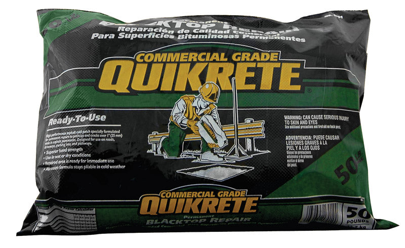 QUIKRETE - Quikrete Black Blacktop Repair 50 lb