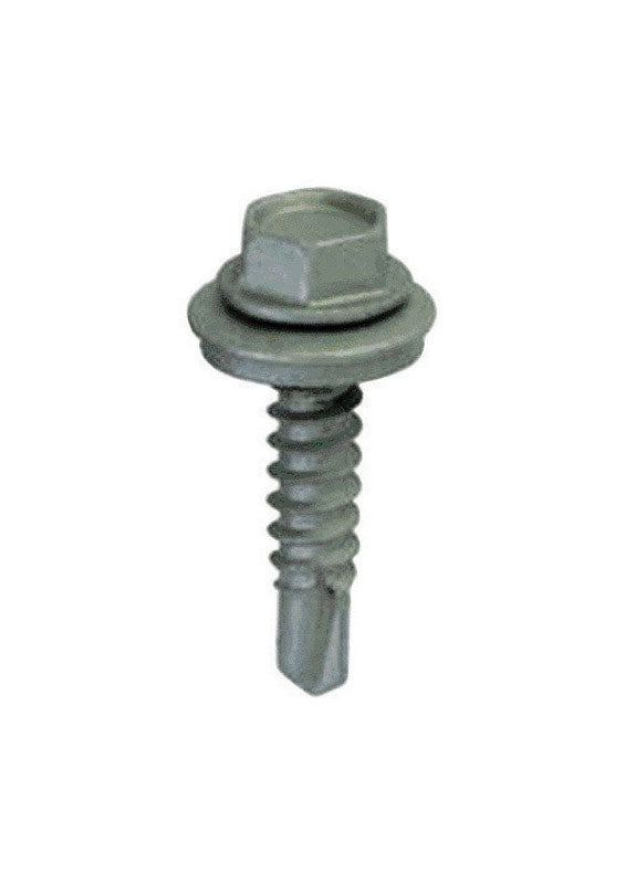 ITW - Teks No. 12 X 2 in. L Hex Hex Washer Head Roofing Screws 50 pk