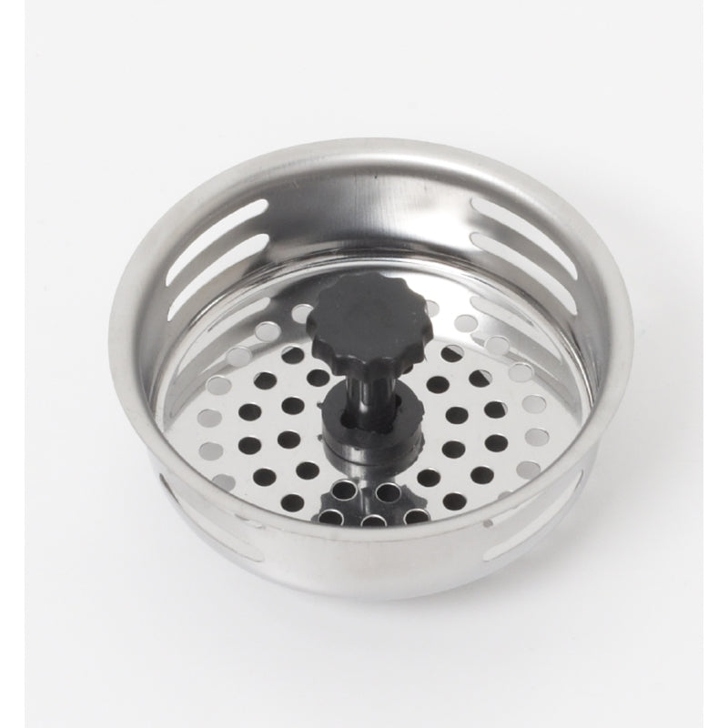 FARBERWARE - Farberware Chrome Stainless Steel Kitchen Sink Strainer