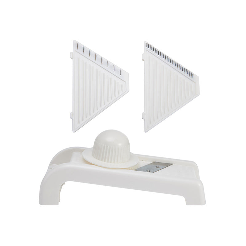 FARBERWARE - Farberware White Plastic/Stainless Steel Mandolin Slicer