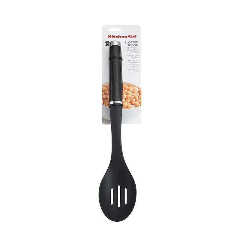 KITCHENAID - KitchenAid Black ABS/Nylon Slotted Spoon