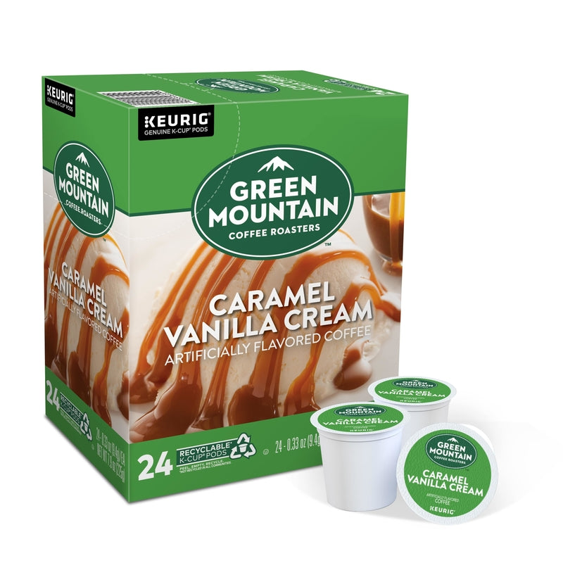 KEURIG - Keurig Green Mountain Coffee Caramel Vanilla Cream Coffee K-Cups 24 pk